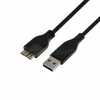 Кабель USB 3.0-MicroUSB-B, 0.3 м, черный