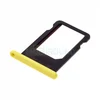 Держатель сим карты (SIM) для Apple iPhone 5C, AA, желтый