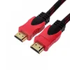 Кабель HDMI-HDMI ver. 1.4 (плетеный шнур / ткань) Длина: 1.5 м