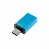 OTG-адаптер USB-Type-C, голубой