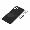 Задняя крышка для Apple iPhone 12 mini (в сборе со стеклом камеры) черный, AAA