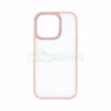 Силиконовый чехол Hoco Golden shield для Apple iPhone 14 Pro, розовый
