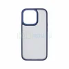 Силиконовый чехол Hoco Golden shield для Apple iPhone 14 Pro, синий