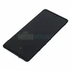 Дисплей для Samsung A515 Galaxy A51 (в сборе с тачскрином) в рамке, черный, AAA