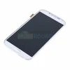 Дисплей для Samsung i9505 Galaxy S4 LTE (в сборе с тачскрином) в рамке, белый, AAA