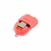 OTG-адаптер USB-MicroUSB (тип 1) розовый