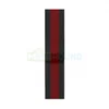 Ремешок для Apple Watch 38/40/41 мм Milanese Loop (металл) черный с красным