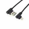 Дата-кабель USB-Lightning (2.4 А) 1 м, черный, Длина: 1 м