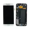 Дисплей Samsung G925F Galaxy S6edge в сборе с тачскрином белый ORIG