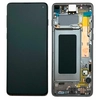 Дисплей для Samsung Galaxy S10 G973F модуль Черный - Premium (SP)