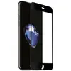 Защитное стекло "Премиум" для Apple iPhone 7 Черное (Закалённое+, полное покрытие)