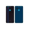 Задняя крышка для Huawei Honor 8A (LOGO) (стекло кам+скан отпеч пальц) (черный)