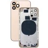 Корпус для iPhone 11 Pro (сим-лоток/ кнопки) (HC) (золотистый)