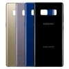 Задняя крышка для Samsung Note 8/ SM-N950 (со стеклом камеры) (LOGO) (черный)