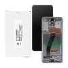 Дисплей для Samsung S20/ SM-G980 (SP OR100% РАМ) (серый)