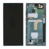 Дисплей для Samsung S22 Ultra/ SM-S908 (SP OR100% РАМ) (зеленый)