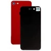 Задняя крышка для iPhone 8 (со стеклом камеры) (CE) (красный)
