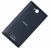 Задняя крышка для Sony Xperia C2305/ C2304/ S39H (черный)