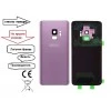 Задняя крышка для Samsung S9/ SM-G960 (со стеклом камеры) (OR СНЯТ) (фиолетовый)