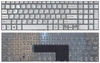 Клавиатура для ноутбука Sony SVF15 SVF152 FIT 15 серебро без подсветки p/n: 9Z.NAEBQ.00R, NSK-SN0BQ