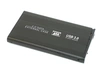 Бокс для жесткого диска 2,5" алюминиевый USB 3.0 DM-2501, черный
