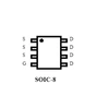 Микросхема AO4440 N-Channel MOSFET 60V 5A SO-8