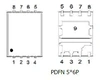 Микросхема PKC46DY N-Channel MOSFET 30V 34A/99A PDFN5x6P