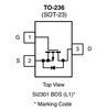 Микросхема SI2301BDS-T1-GE3 P-Channel MOSFET 20V 2.2A SOT23
