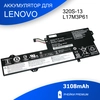 Аккумулятор для Lenovo IdeaPad 320S-13 (L17M3P61) 11,52V 3166mAh