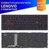 Клавиатура для Lenovo Legion Y520-15IKB подсветка красная