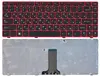 Клавиатура для Lenovo IdeaPad Z470 G470AH G470GH Z370 черная с красной рамкой