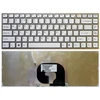 Клавиатура для Sony Vaio VPC-Y белая с серебристой рамкой