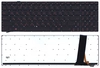 Клавиатура для Asus N56 N56V черная с красной подсветкой