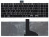 Клавиатура для Toshiba Satellite C850, C850D, C855, C855D, C870, C875, L875, L850, L850D, L855, L855D, L950, L955 Совместимые p/n: 0KN0-ZW3RU03, NSK-TV1SU 0R, 9Z.N7USU.10R Rev.:01 черная c серебристой рамкой