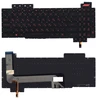 Клавиатура для Asus FX503 черная с красной подсветкой