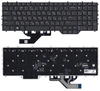 Клавиатура для Dell Alienware Area 51m R2, M17 R2, M17 R3 черная