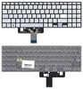 Клавиатура для ноутбука Asus Vivobook X521 серебристая