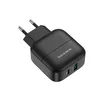 Зарядка Borofone BA46A Premium PD+QC3.0 charger(EU) Black