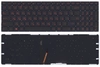 Клавиатура для Asus FX502 черная с красной подсветкой