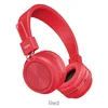 Беспроводные внешние наушники HOCO W25 Promise wireless headphones, красные