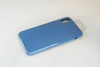 Чехол силиконовый гладкий Soft Touch iPhone XR, серо-синий №38