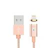 USB кабель Lightning HOCO U16 Magnetic (120см, 2.1A) (в оплетке, магнитный)