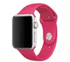 Ремешок силиконовый для Apple Watch 38/ 40 мм Sport Band, ярко-розовый №29