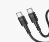 USB-C кабель HOCO X83 Victory 60W Type-С to Type-С (100см), черный
