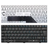 Клавиатура для ноутбука MSI Wind U90 черная