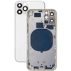 Задняя крышка/ Корпус iPhone 11 Pro в сборе с рамкой, белый (CE)