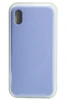 Чехол силиконовый гладкий Soft Touch iPhone XR, светло-сиреневый №47