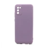 Чехол силиконовый гладкий Soft Touch Samsung A02S/ M02S, фиолетовый
