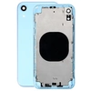 Задняя крышка/ Корпус iPhone XR в сборе с рамкой, синий (CE)