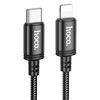 USB-C кабель HOCO X91 Radiance PD 20W Type-C to Lightning (300см), черный